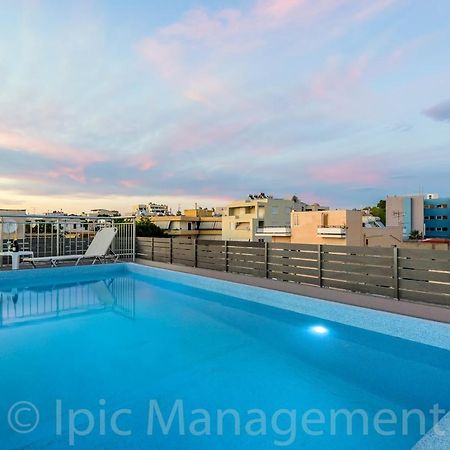 City Center Apartment With Rooftop Swimming Pool Chania  Exterior photo